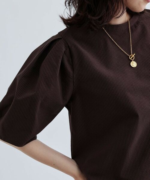 GALLEST / ギャレスト シャツ・ブラウス | 【セットアップ可能】ストライプサッカーブラウス | 詳細10