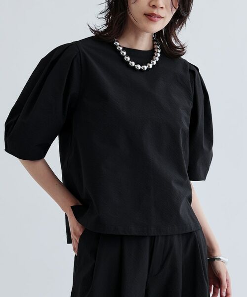 GALLEST / ギャレスト シャツ・ブラウス | 【セットアップ可能】ストライプサッカーブラウス | 詳細2