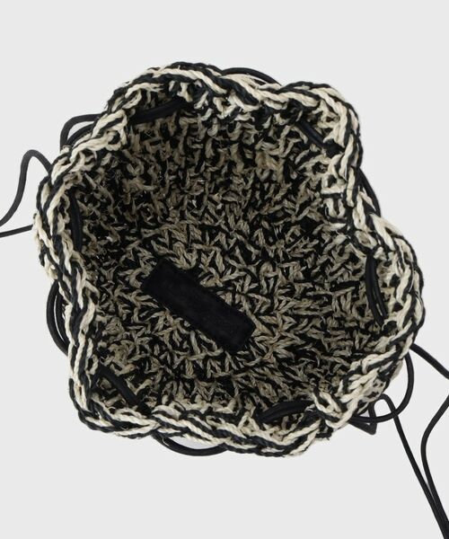 GALLEST / ギャレスト ハンドバッグ | 【The Bagmati】ABACA巾着バッグ | 詳細11