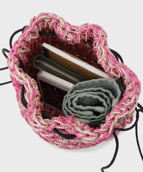 GALLEST / ギャレスト ハンドバッグ | 【The Bagmati】ABACA巾着バッグ | 詳細13