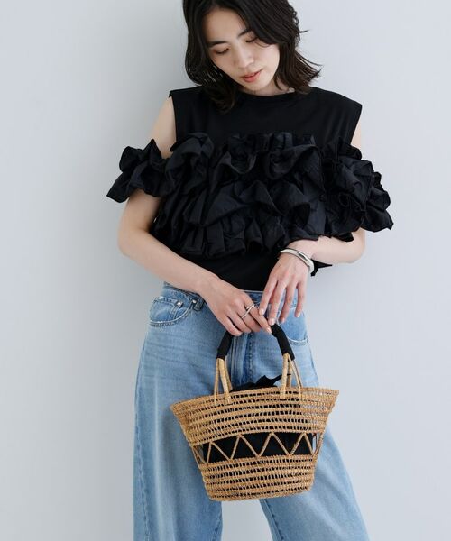 GALLEST / ギャレスト ハンドバッグ | 天然草かごバッグ | 詳細1