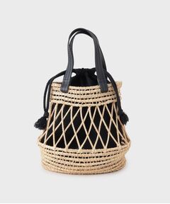 GALLEST / ギャレスト ハンドバッグ | 天然草ラウンドかごバッグ