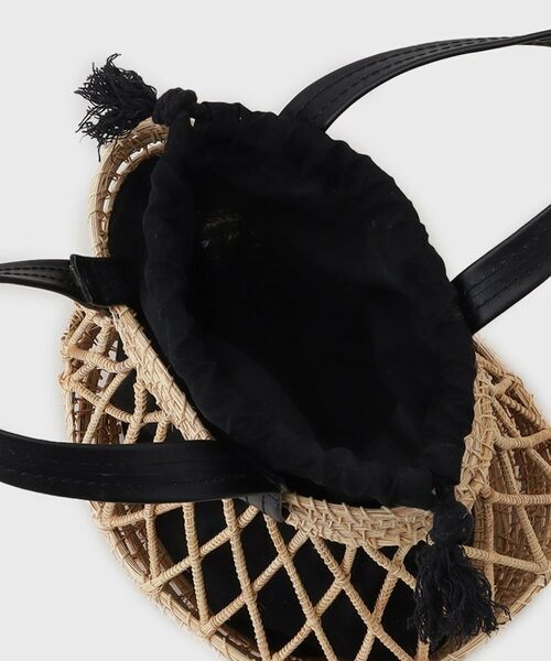 GALLEST / ギャレスト ハンドバッグ | 天然草ラウンドかごバッグ | 詳細7