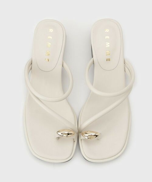 GALLEST / ギャレスト サンダル | 【REMME】スクエアトゥサンダル | 詳細4