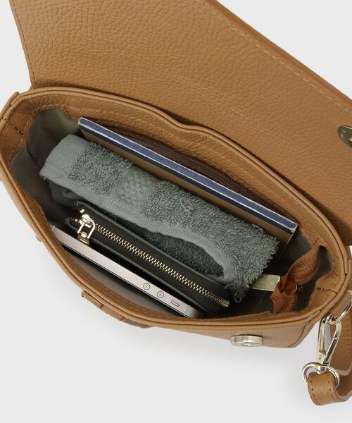 GALLEST / ギャレスト ショルダーバッグ | 【MILLELA FIRENZE】レザーサドルバッグ | 詳細8