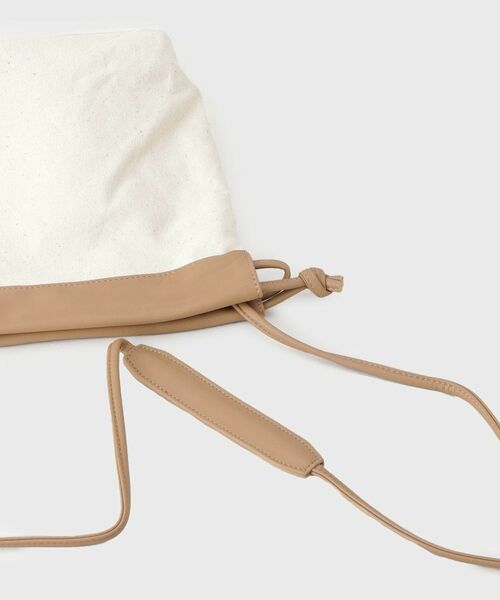 GALLEST / ギャレスト ショルダーバッグ | キャンバス巾着ショルダー | 詳細12