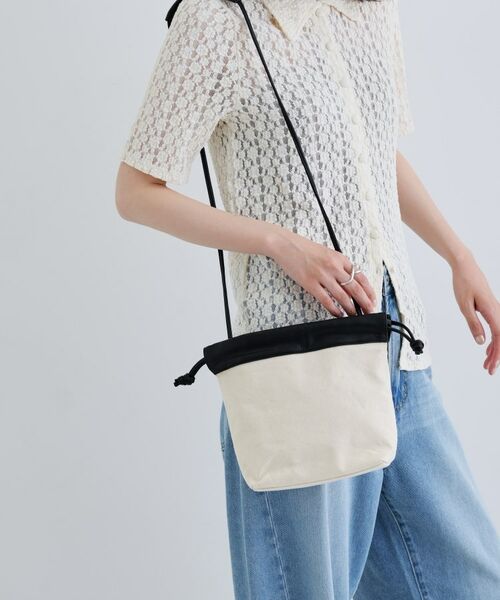 GALLEST / ギャレスト ショルダーバッグ | キャンバス巾着ショルダー | 詳細2