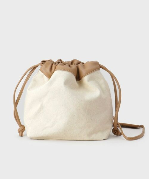 GALLEST / ギャレスト ショルダーバッグ | キャンバス巾着ショルダー | 詳細4