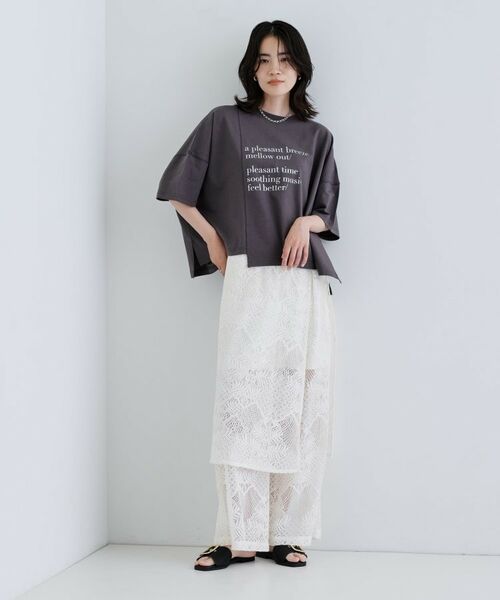 GALLEST / ギャレスト Tシャツ | イレギュラーグラフィックTシャツ | 詳細2