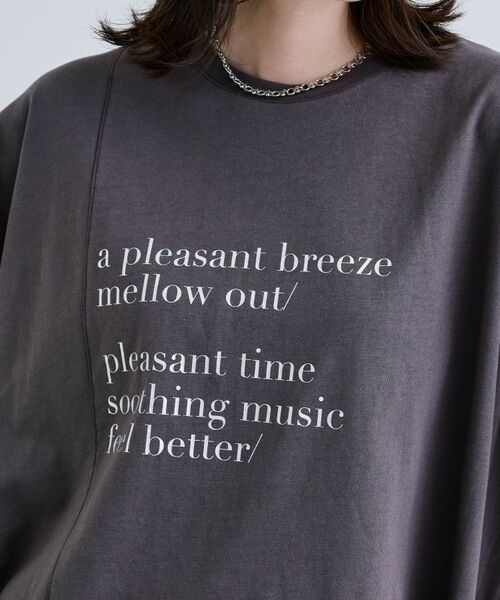 GALLEST / ギャレスト Tシャツ | イレギュラーグラフィックTシャツ | 詳細5