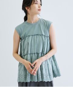 GALLEST / ギャレスト カットソー | ピグメントダイノースリーブカットソー