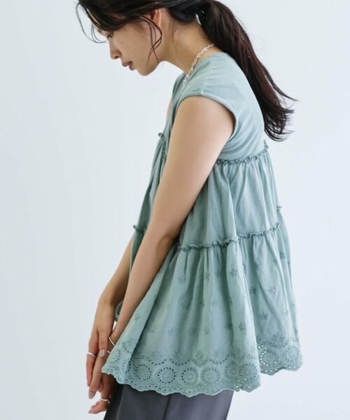 GALLEST / ギャレスト カットソー | ピグメントダイノースリーブカットソー | 詳細19