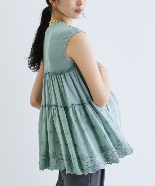 GALLEST / ギャレスト カットソー | ピグメントダイノースリーブカットソー | 詳細20