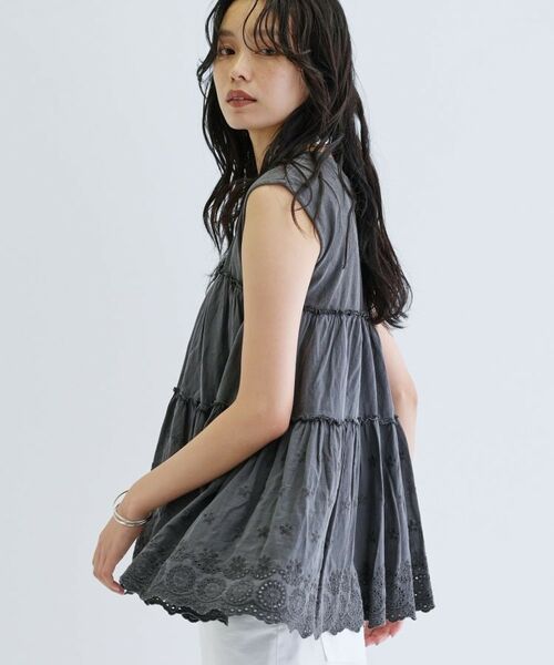 GALLEST / ギャレスト カットソー | ピグメントダイノースリーブカットソー | 詳細3