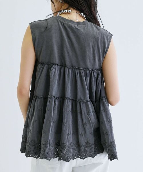 GALLEST / ギャレスト カットソー | ピグメントダイノースリーブカットソー | 詳細4