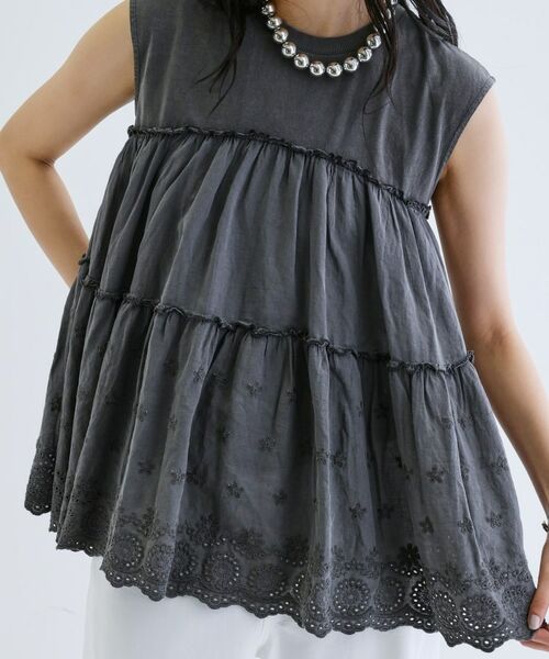 GALLEST / ギャレスト カットソー | ピグメントダイノースリーブカットソー | 詳細7