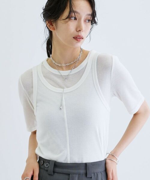 GALLEST / ギャレスト Tシャツ | タンクセットテレコTシャツ | 詳細4