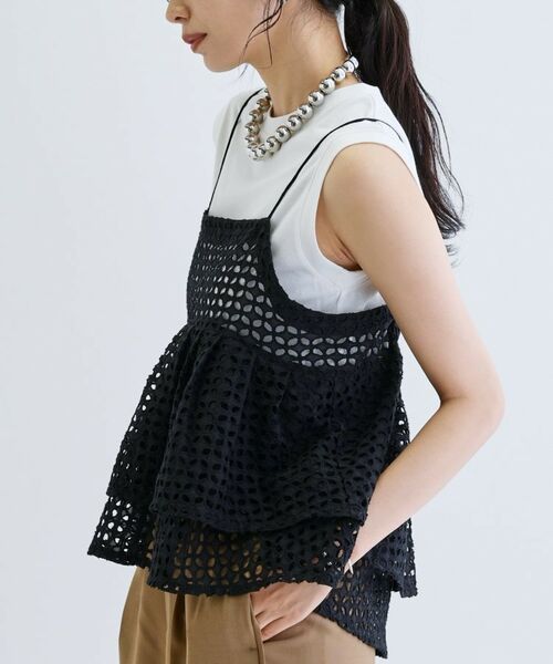 GALLEST / ギャレスト カットソー | ティアードキャミSETカットソー | 詳細13