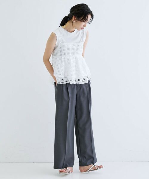 GALLEST / ギャレスト カットソー | ティアードキャミSETカットソー | 詳細2