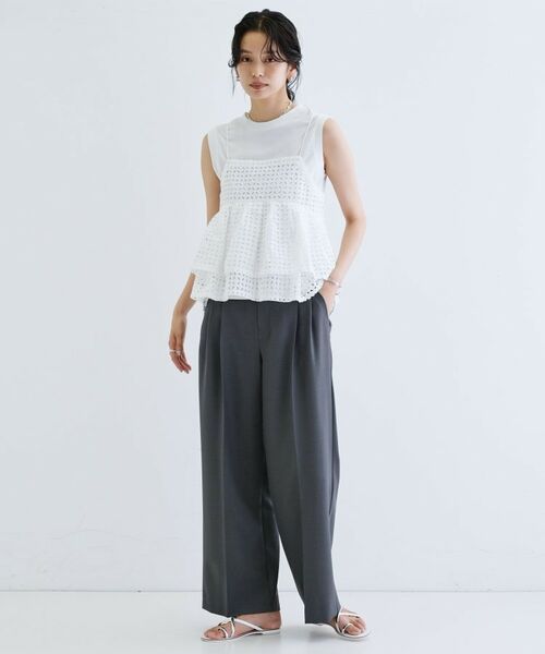GALLEST / ギャレスト カットソー | ティアードキャミSETカットソー | 詳細3