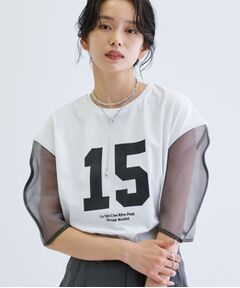 GALLEST / ギャレスト Tシャツ | シアースリーブプリントTシャツ