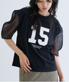 GALLEST / ギャレスト Tシャツ | シアースリーブプリントTシャツ