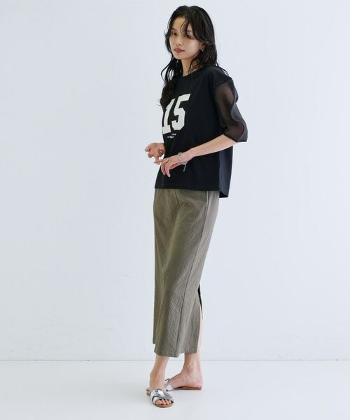 GALLEST / ギャレスト Tシャツ | シアースリーブプリントTシャツ | 詳細10