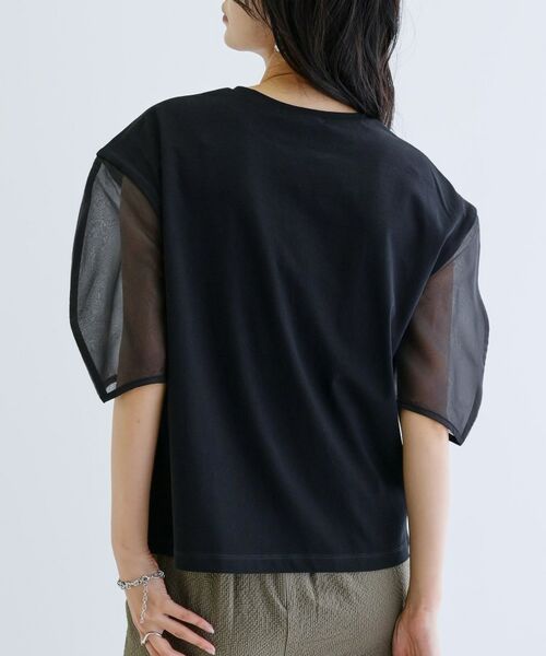 GALLEST / ギャレスト Tシャツ | シアースリーブプリントTシャツ | 詳細14