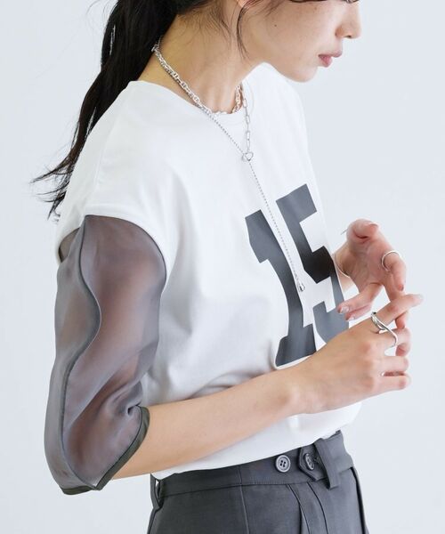 GALLEST / ギャレスト Tシャツ | シアースリーブプリントTシャツ | 詳細18