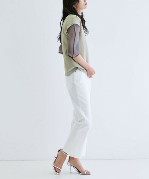 GALLEST / ギャレスト Tシャツ | シアースリーブプリントTシャツ | 詳細3