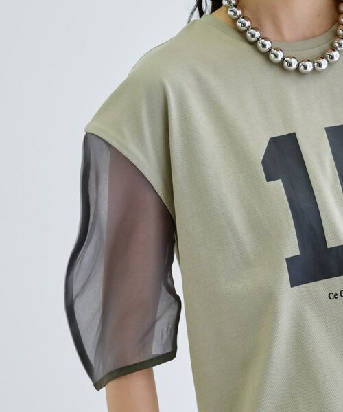 GALLEST / ギャレスト Tシャツ | シアースリーブプリントTシャツ | 詳細7