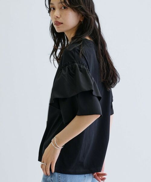 GALLEST / ギャレスト カットソー | フリルスリーブプリントカットソー | 詳細17