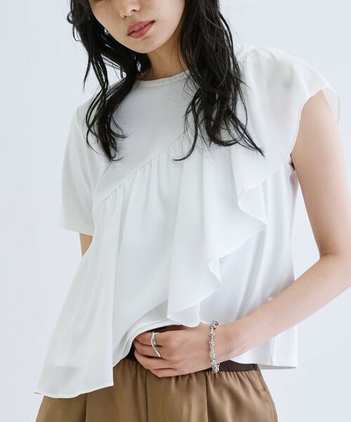 GALLEST / ギャレスト Tシャツ | サッシュフリルTシャツ | 詳細11