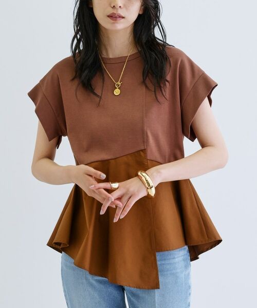 GALLEST / ギャレスト カットソー | ペプラムスムースカットソー | 詳細11