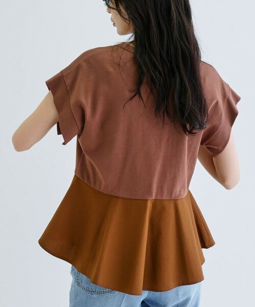 GALLEST / ギャレスト カットソー | ペプラムスムースカットソー | 詳細13