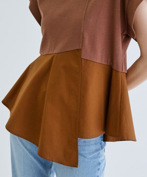 GALLEST / ギャレスト カットソー | ペプラムスムースカットソー | 詳細14