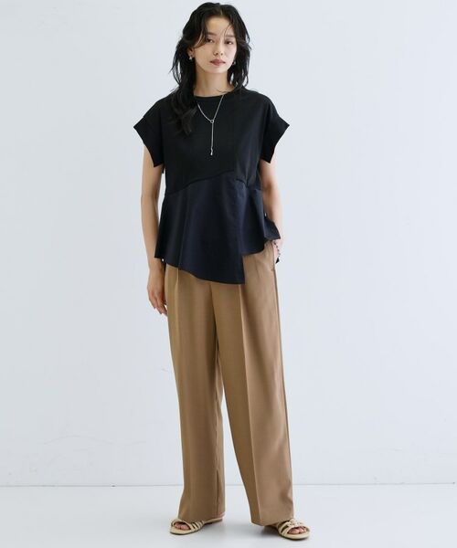 GALLEST / ギャレスト カットソー | ペプラムスムースカットソー | 詳細15