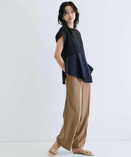 GALLEST / ギャレスト カットソー | ペプラムスムースカットソー | 詳細16
