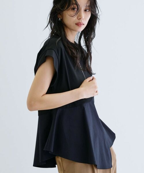 GALLEST / ギャレスト カットソー | ペプラムスムースカットソー | 詳細18
