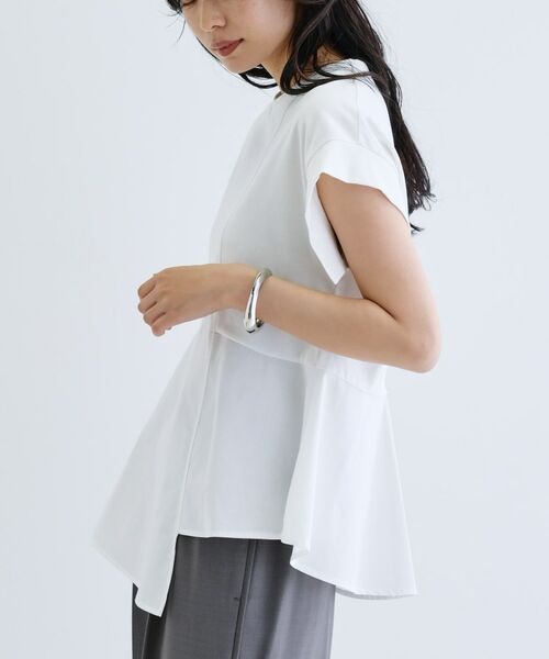GALLEST / ギャレスト カットソー | ペプラムスムースカットソー | 詳細4