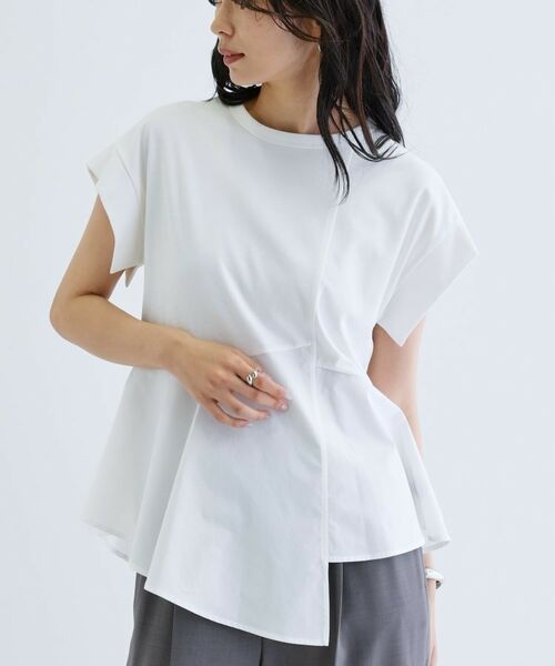 GALLEST / ギャレスト カットソー | ペプラムスムースカットソー | 詳細5