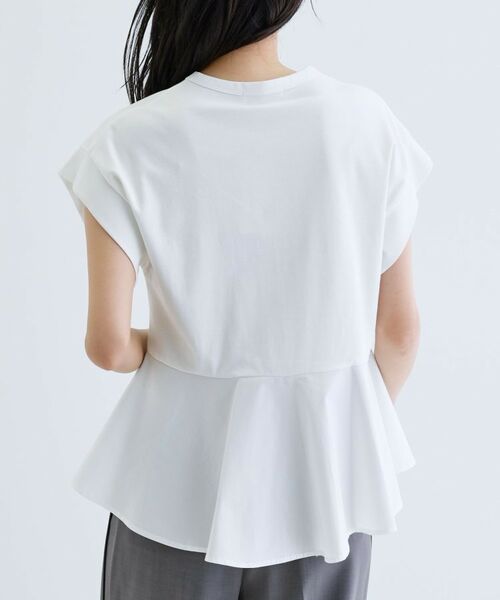 GALLEST / ギャレスト カットソー | ペプラムスムースカットソー | 詳細6