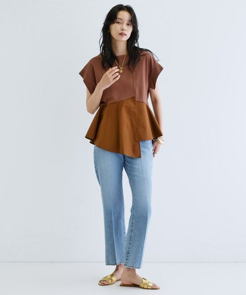 GALLEST / ギャレスト カットソー | ペプラムスムースカットソー | 詳細9