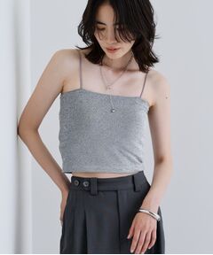 GALLEST / ギャレスト キャミソール・チューブトップ | 【一部店舗限定】カップ付きラメキャミソール