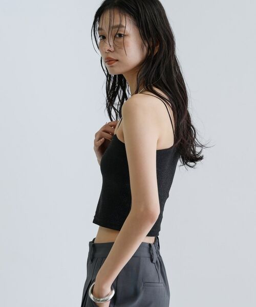 GALLEST / ギャレスト キャミソール・チューブトップ | 【一部店舗限定】カップ付きラメキャミソール | 詳細11