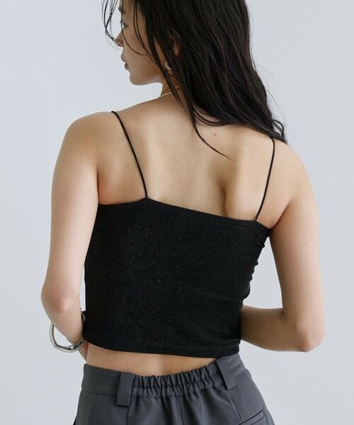 GALLEST / ギャレスト キャミソール・チューブトップ | 【一部店舗限定】カップ付きラメキャミソール | 詳細12