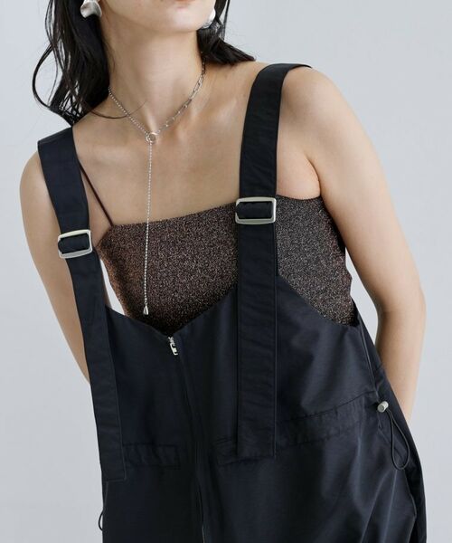 GALLEST / ギャレスト キャミソール・チューブトップ | 【一部店舗限定】カップ付きラメキャミソール | 詳細15