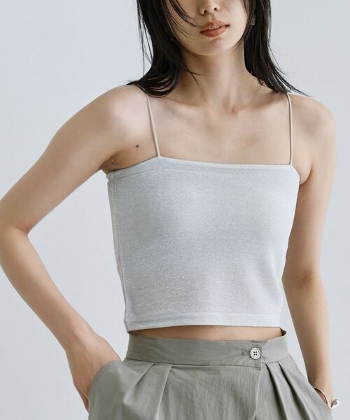 GALLEST / ギャレスト キャミソール・チューブトップ | 【一部店舗限定】カップ付きラメキャミソール | 詳細18