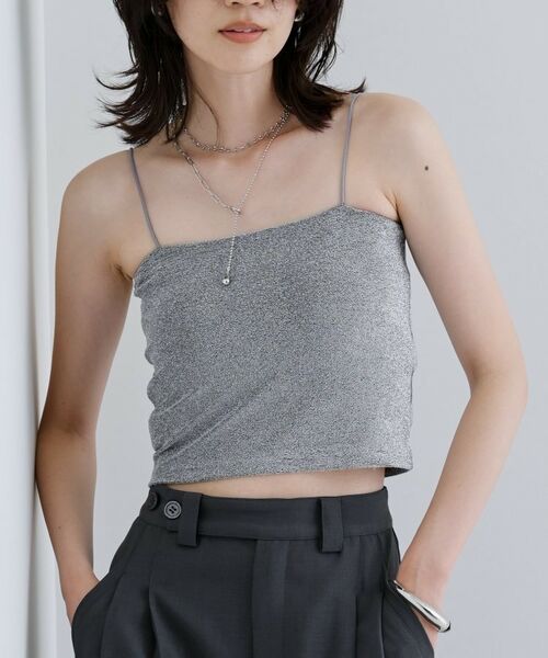 GALLEST / ギャレスト キャミソール・チューブトップ | 【一部店舗限定】カップ付きラメキャミソール | 詳細2
