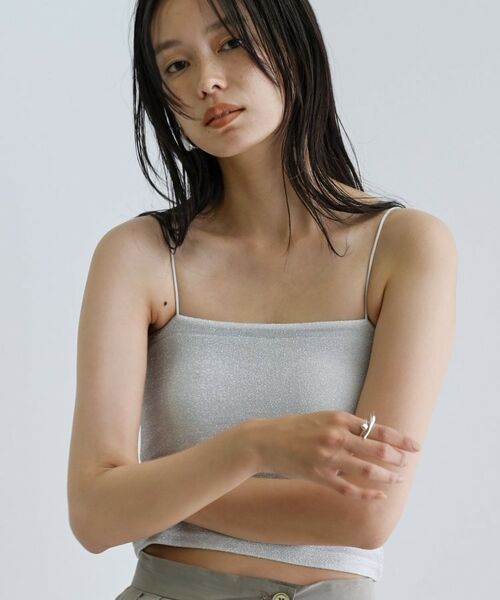 GALLEST / ギャレスト キャミソール・チューブトップ | 【一部店舗限定】カップ付きラメキャミソール | 詳細20